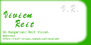 vivien reit business card